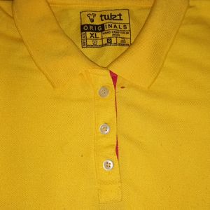 Yellow Polo Tshirt