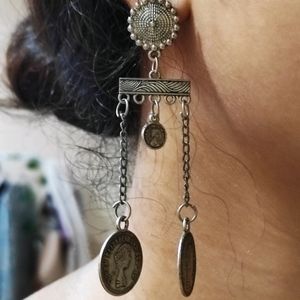 Silver Drop Earrings