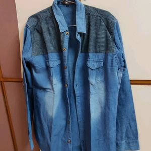 Denim Shirt - L Size