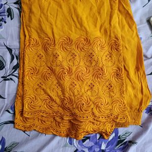 Mustard Colour Palazzo