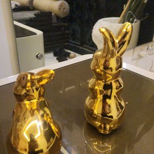 Rabbit Set Golden Color