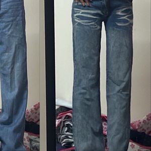 y2k low waist jeans