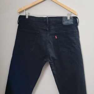 Levi's 513 Regular Fit Black Jeans