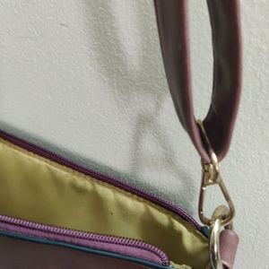 Mauve Color Sling Bag