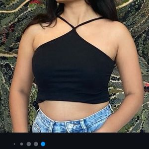 Black Crop Top