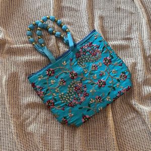 SALE - Embroidered Handbag