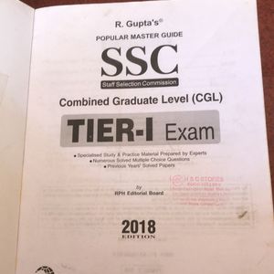 R Guptas SSC CGL TIER 1 Exam Handbook