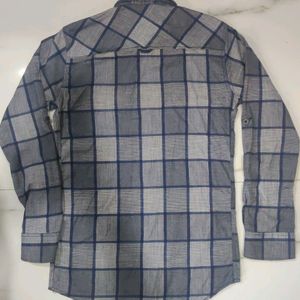 Casual Check Shirt Men