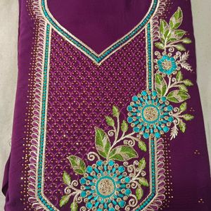 Fancy Suit With Cutwork Duptta