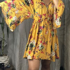 Shein Yellow Summer Dress