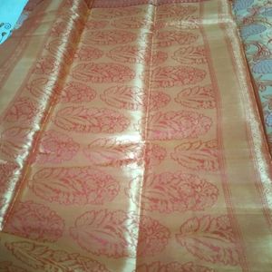 Gold Wedding Kanjivaram Saree