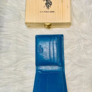 Blue 💙 US Polo ASSN Leather Wallet 😍