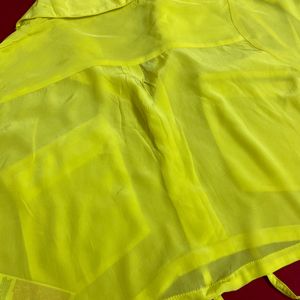 ONLY Yellow Shirt Style Top