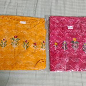 Lehga+2free Kurtis +2free Sling Bag