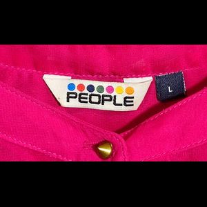 People Brand Pink Top