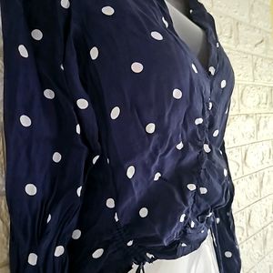 Hnm Polka Dot Top