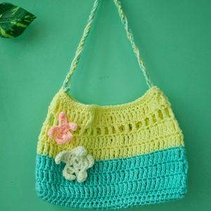 Crochet Handbag 🦭☘️