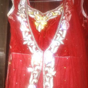 Anarkali Jacket Kurti Set