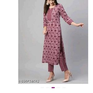 Kurti  Set Pant