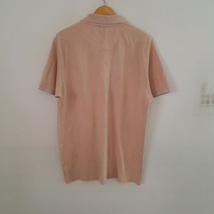 Zudio Pink Collar T-Shirt (Men's)