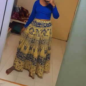 Women Skirt With Top