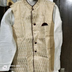 Mens Kurta Pajama With Nehru Jacket