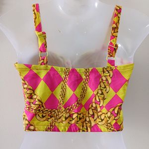 Nicki Minaj Harlequin Bustier