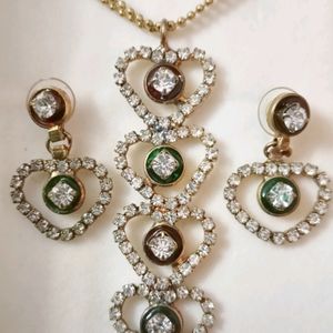 Red Green Jewellery Set (Small)