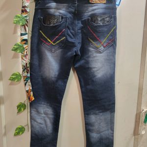 Burnout Jeans For Men