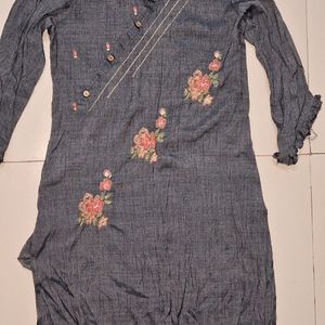 Stitched floral Kurti