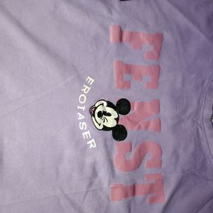 Levender Mickey Mouse Tshirt🩵💙💜