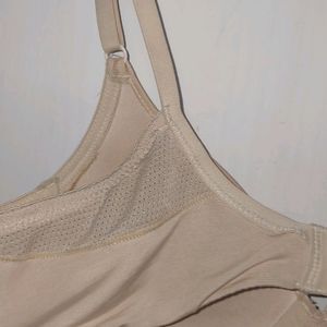 Adidas Nude Colour Padded  Bra