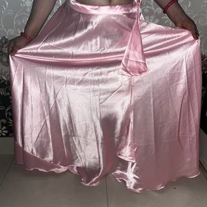 new satin skirt