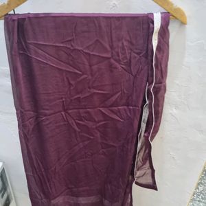 Wine Kurta Set With Plazzo