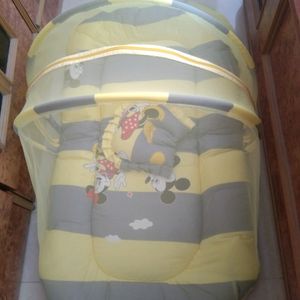 Brand New Big Size Baby Bedding Set With Mosquito