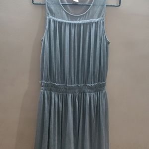 Shimmery Grey Dress