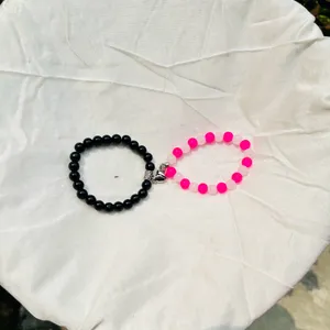 crystal couple braclet for showing thier love