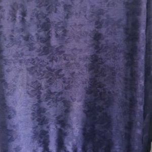 Crepe Violet Colour Saree