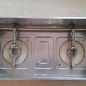 Padmashree LPG Dual Burner Steel Stove