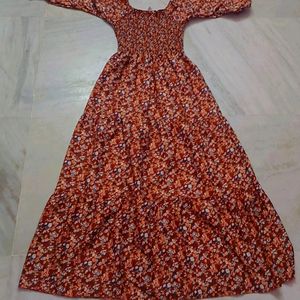 Fit And Flare Floral Dress