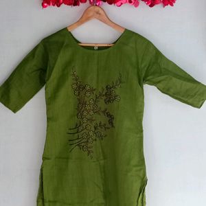 Green Kurta 🔥🔥🔥🔥 For Women