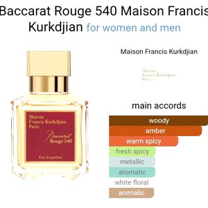 Authentic EDP Decant Baccarat 540