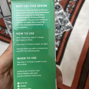 Foxtale Aha Bha Serum