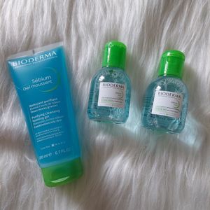 Bioderma Facewash & Micellar Water