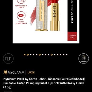 MYGLAMM Lux Plumping Lipstick