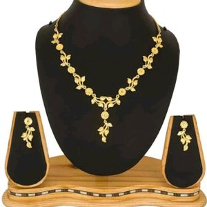 Gold Plated Jewellry Set For Women and girl