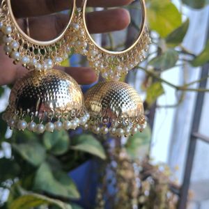 Beautiful Golden Earrings 😍