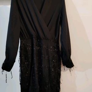 Black Sequence Dresss