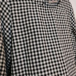 Gingham Casual Tops