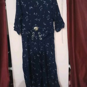 Navy Blue Gown